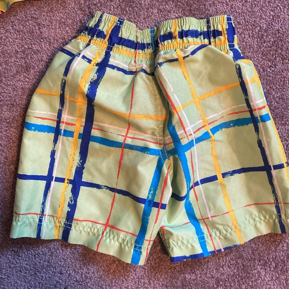 2 Pairs of Little Boys Size 4 Swim Trunks